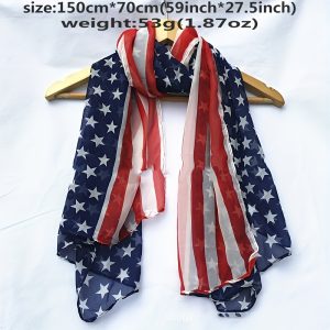 Women's Elegant Woven Chiffon Scarf - Polyester, Lightweight & Thin - Beach Vacation Essentials | Sunscreen Protection | Hand Wash Only